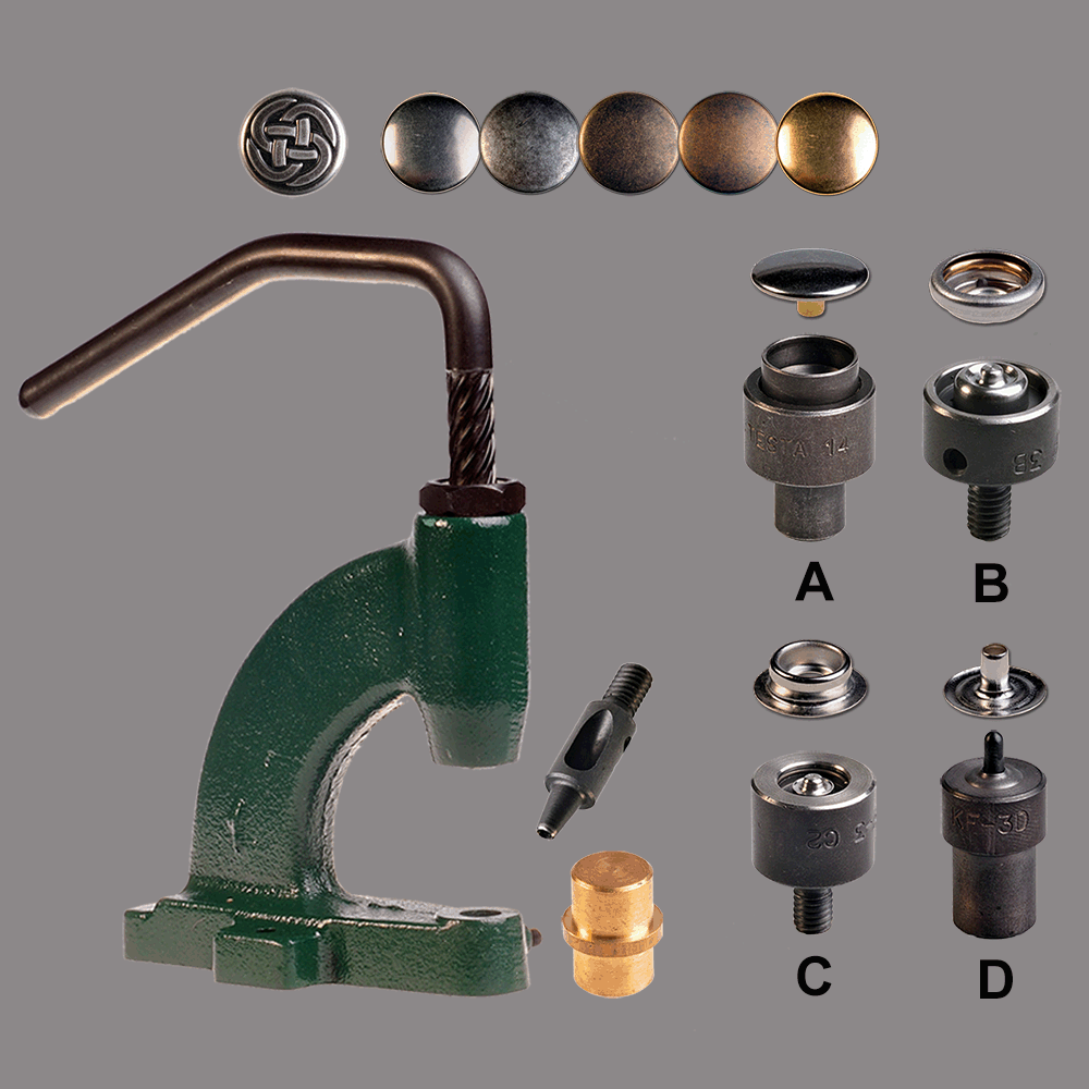 Starter-Set Druckknöpfe F3 (14, 15.5 und 17mm)