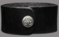 Preview: Leather Bracelet 32mm (1 1/4 inch) black