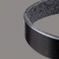Preview: Wrap Bracelet 10mm Fourfold Wrap - Black