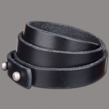 Wrap Bracelet 13mm Triple Wrap - Black