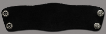 Leather Bracelet 60mm (2 3/8 inch) black