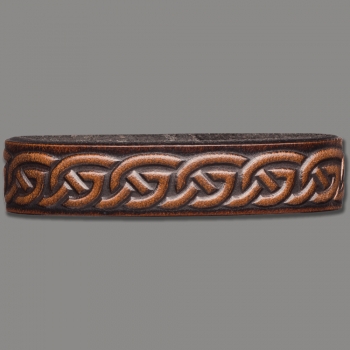 Leather Bracelet Celtic 16mm Knotwork (2)