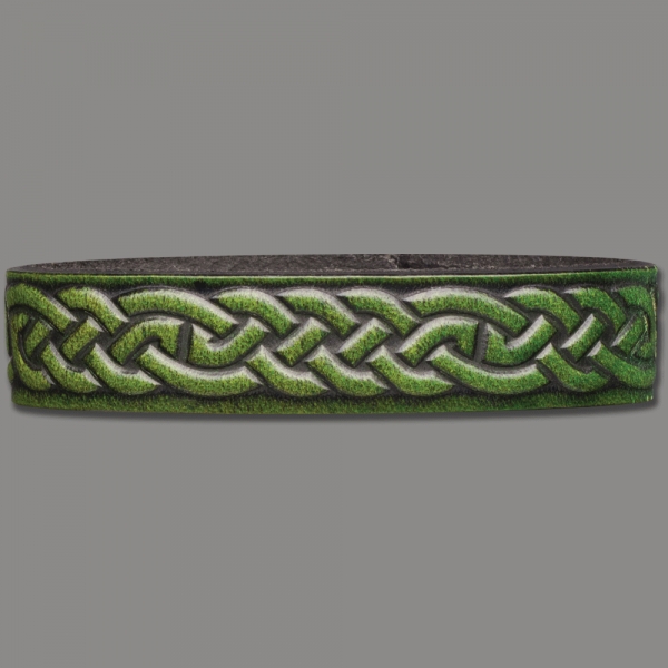 Leather Bracelet Celtic 16mm Knotwork (3)