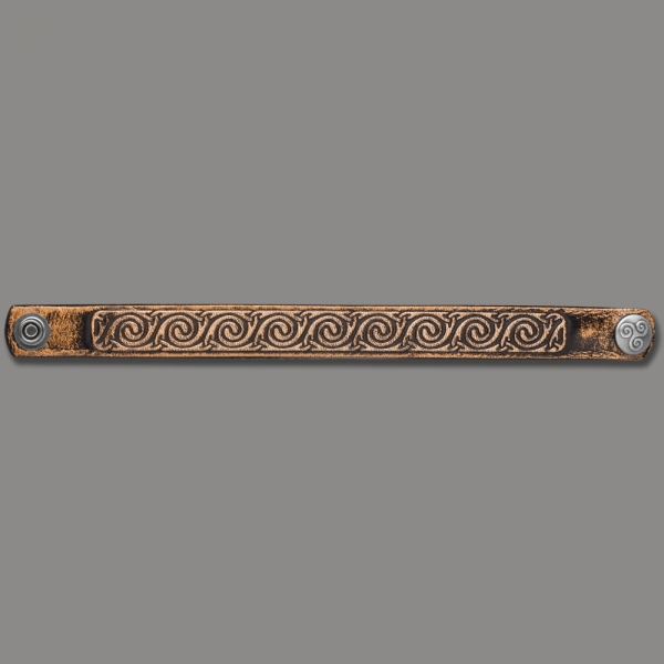 Leather Bracelets Celtic 16mm Spirale (5)