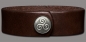 Preview: Leather Bracelet 20mm (4/5 inch) brown