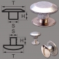 Preview: Screw Rivets 3MM silver-antique