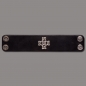 Preview: Leather Bracelet Cross Knot black