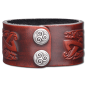 Preview: Leather Wristband Wulfs-Knot