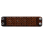 Preview: Leather Wristband 48mm (1 7/8 inch) keltischer Knoten (2) brown-antique