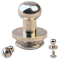 Preview: Button Screw Studs 6mm nickel-glossy
