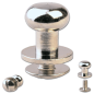 Preview: Button Screw Studs 8mm nickel-glossy