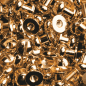 Preview: Knopfschraubnieten 8mm messing-glänzend (goldfarben)