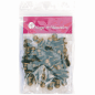 Preview: Button Screw Studs 5mm brass-antique