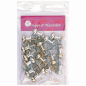 Preview: Button Screw Studs 8mm nickel-glossy