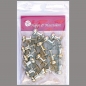 Preview: Button Screw Studs 8mm nickel-glossy