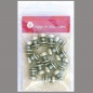 Preview: Button Screw Studs 8mm silver-antique