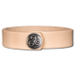 Preview: Leather Bracelet 16mm (5/8 inch) natural