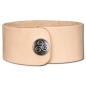 Preview: Leather Bracelet 32mm (1 1/4 inch) natural