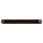 Preview: Leather Bracelet 20mm (4/5 inch) brown