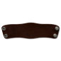 Preview: Lederarmband 60mm braun