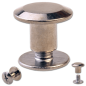 Preview: Schraubnieten 5MM nickel-geschwärzt