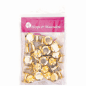 Preview: Screw Rivets 5MM brass-glossy (gold-colored)