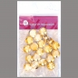 Preview: Screw Rivets 3MM brass-glossy (gold colored)