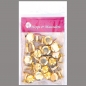 Preview: Screw Rivets 5MM brass-glossy (gold-colored)