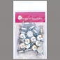 Preview: Screw Rivets 7MM silver-antique