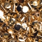 Preview: Screw Rivets 7MM brass-glossy (gold colored)