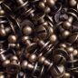 Preview: Button Screw Studs 5mm brass-antique