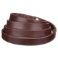 Preview: Wrap Bracelet 10mm Fourfold Wrap - Brown