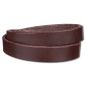 Preview: Wrap Bracelet 13mm Double Wrap - Brown