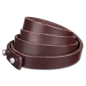 Preview: Wrap Bracelet 13mm Fourfold Wrap - Brown