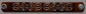 Preview: Leather Bracelet 24mm (15/16 inch) Horses (11) brown-antique