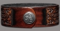 Preview: Lederarmband 24mm Knoten (2) braun-antik