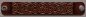 Preview: Leather Bracelet 32mm (1 1/4 inch) Triskel (5) brown-antique