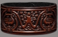 Preview: Leather Bracelet 32mm (1 1/4 inch) Tree of Life (6) brown-antique