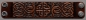 Preview: Leather Bracelet 40mm (1 9/16 inch) Knotwork with Birds (5) brown-antique