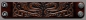 Preview: Leather Bracelet 40mm (1 9/16 inch) Dragons (12) brown-antique