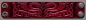 Preview: Leather Bracelet 40mm (1 9/16 inch) Dragons (12) cherry red-antique