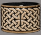 Mobile Preview: Lederarmband 48mm keltischer Knoten (1) schwarz-antik