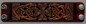 Preview: Lederarmband 48mm keltisches Kreuz (6) braun-antik