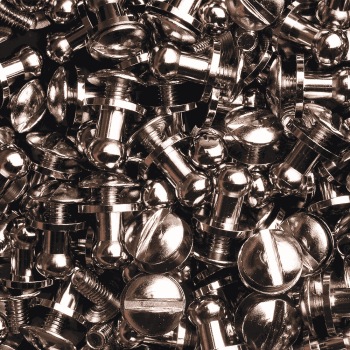 Preview: Knopfschraubnieten 5mm nickel-glänzend