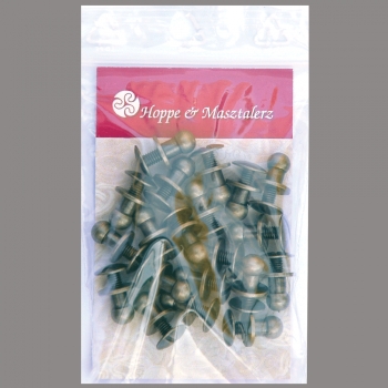 Button Screw Studs 5mm nickel-antique