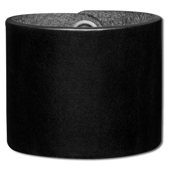 Leather Bracelet 56mm (2 1/5 inch) black