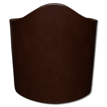 Leather Wristbands 90 mm (lace-up - 3 9/16 inch) brown