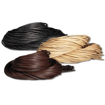 Lederrundriemen 2 mm / 80 cm