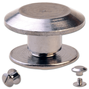 Schraubnieten 3MM nickel-geschwärzt