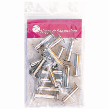 Preview: Schraubnieten 15MM nickel-glänzend